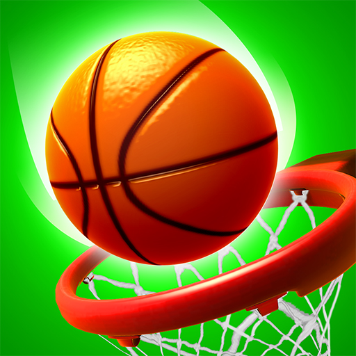 Throw basketball